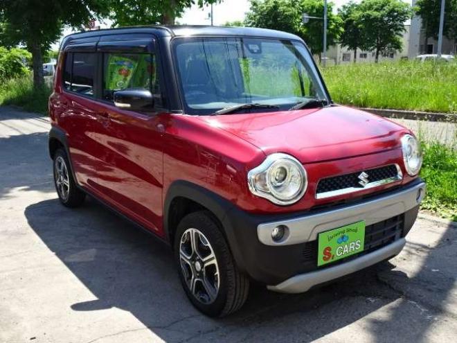 ハスラーXターボ 4WD　本州車　保証1年/走行距離無制限　4WD　本州車　ワンオーナー　レーダーブレーキサポート　ナビ 地デジ バックカメラ ETC　プッシュスタート 660