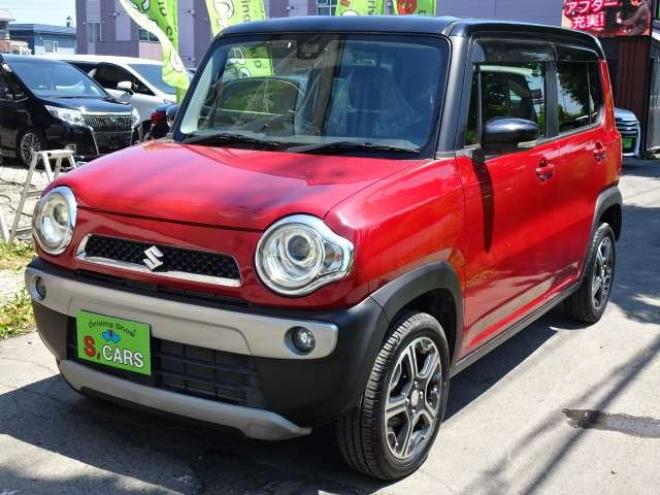 ハスラーXターボ 4WD　本州車　保証1年/走行距離無制限　4WD　本州車　ワンオーナー　レーダーブレーキサポート　ナビ 地デジ バックカメラ ETC　プッシュスタート 660