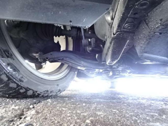 エスティマ2.4 アエラス 4WD　本州車　保証1年/走行距離無制限　4WD　両側パワースライドドア　パワーバックドア　純正ナビ　地デジ　バックカメラ　ETC　社外足回り 2400