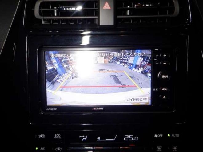 プリウス1.8 S セーフティ プラス E-Four 4WD　本州仕入・ナビ・TV・Bカメラ・エアロ・LEDヘッドライト・衝突軽減・クルコン・スマートキー・プッシュスタート・オートマチックハイビーム・ETC・フォグランプ・社外17インチAW 1800