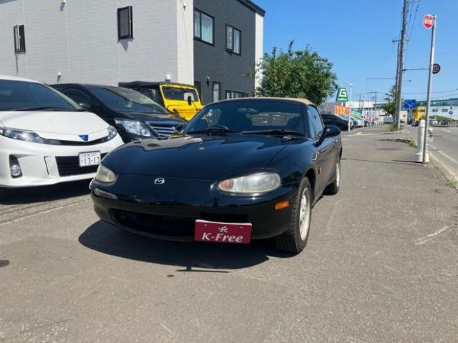 ロードスタースペシャルパッケージ　ＦＲ　オープン可能　純正アルミ　幌ベージュ　ナビ　オーディオ　トノカバーあり 2WD 1600 オープンDr