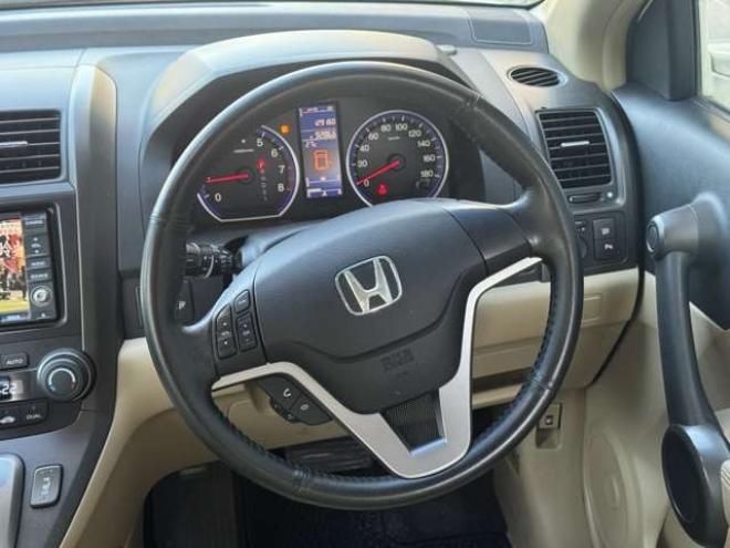 CR-V2.4 ZX HDDナビ レザースタイル 4WD　本革シート　サンルーフ　HDDナビ　Bカメラ　シートヒーター 2400