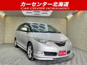 エスティマハイブリッド　ハイブリッド2.4X 4WD 5年保証 スマキー パワスラ ナビ Bカメ 後席モニタ ETC 寒冷地仕様 禁煙 車検整備2年付 修復歴無