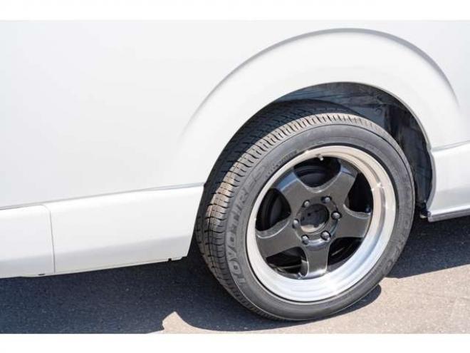 ハイエースバン2.8 スーパーGL ダークプライムII ロングボディ ディーゼルターボ 4WD　8インチナビTV 両側パワスラ ベッドキット 2800