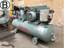 コンプレッサー&nbsp;&nbsp;日立　中古　三相200V　7.5... 日立　中古　三相200V　7.5馬力　動力源