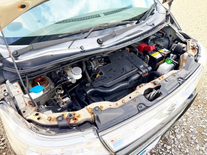 ワゴンR660スティングレーX 4WD　ローンが不安な方＜優遇ローン＞寒冷地仕様　純正HID　エンジンスターター