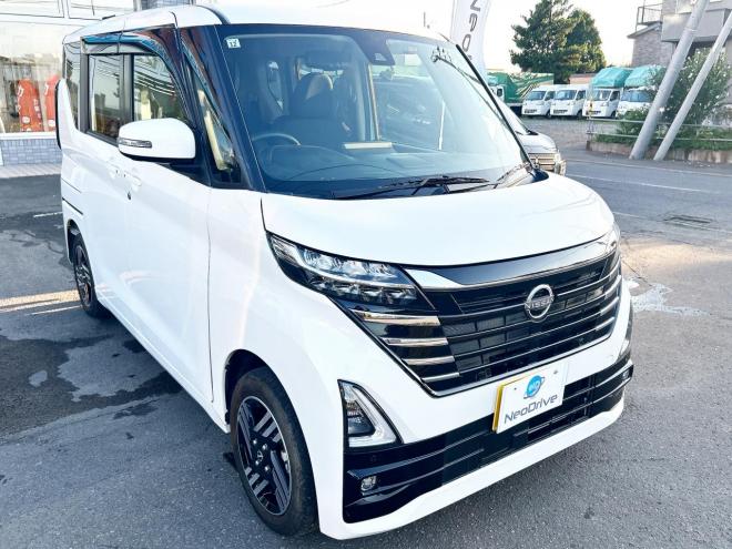 ルークス660ハイウェイスターX 4WD　ローンが不安な方＜優遇ローン＞寒冷地仕様　後期型　両側パワースライド　ナビ　フルセグTV 4WD