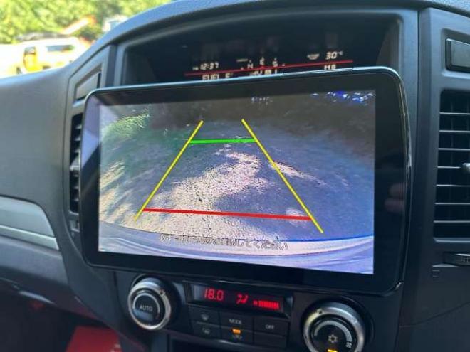 パジェロ3.2 ロング GR ディーゼルターボ 4WD　リフトアップ2インチ　10インチTVナビ　グッドリッチタイヤ　シートヒーター　ETC　エンジンスターター　純正アルミ　バックカメラ　キーレス　パワステ　パワーウィンドウ　ABS 3200