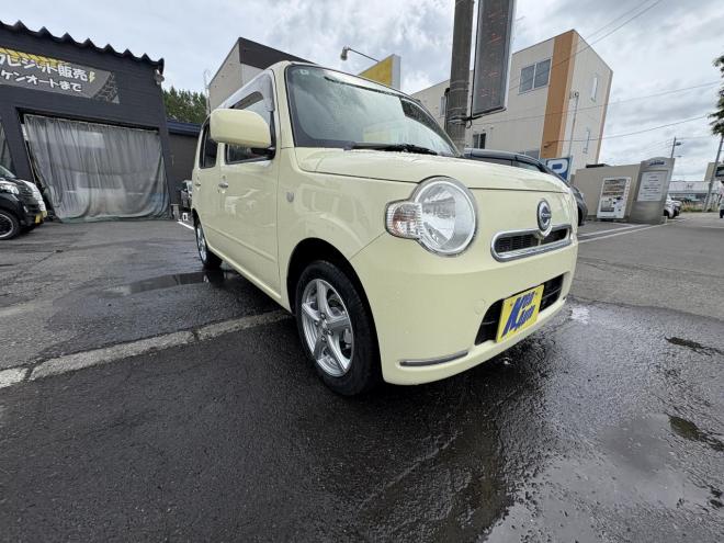 ミラココアMIRA  COCOA 4WD X　禁煙車　管理車両　スマートキースペアーキー　フルセグ地デジナビ　USB フットランプ　アルミホイル　バイザー　アイドリングストップ　寒冷地使用　ウォータポンプ交換　バッテリー交換　エンジンオイル交換 4WD 660 5Dr