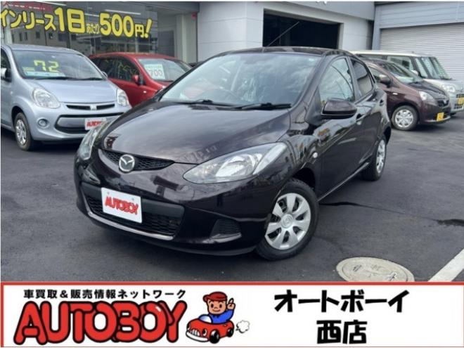 デミオ1.3 13C 4WD　純正オーディオ・切替4WD 1300