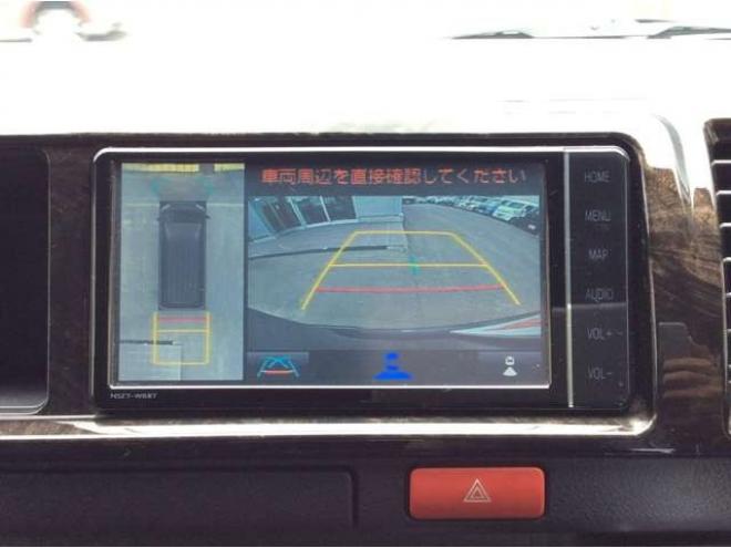 ハイエースバン2.7 スーパーGL ダークプライムII ワイド ミドルルーフ ロングボディ 4WD　寒冷地　リアヒーター&クーラー　スマキー　プッシュスタート　ウッドコンビステアリング&シフトノブ　全周囲カメラ　フルセグTV　純正SDナビ　バックカメラ　ドライブレコーダー　ETC　電動格納ミラー 2700