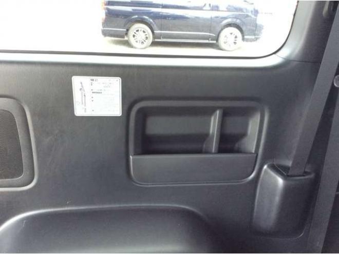 ハイエースバン2.7 スーパーGL ダークプライムII ワイド ミドルルーフ ロングボディ 4WD　寒冷地　リアヒーター&クーラー　スマキー　プッシュスタート　ウッドコンビステアリング&シフトノブ　全周囲カメラ　フルセグTV　純正SDナビ　バックカメラ　ドライブレコーダー　ETC　電動格納ミラー 2700