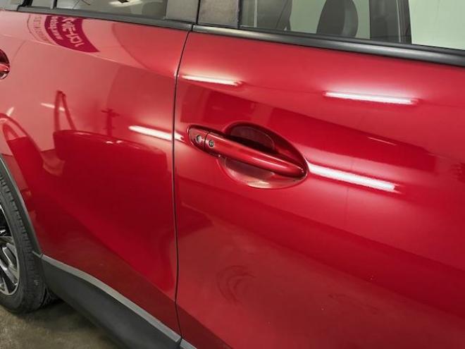CX-5ＸＤ　Ｌパッケージ　本州仕入　ワンオーナー　寒冷地仕様　禁煙車　ＷＡＫＯＳバリアスコーティング済　スカイアクティブディーゼルターボ　純正１９インチＡＷ　社外１７ＡＷ＋スタッドレスタイヤ付　純正ナビ（フルセグ地デジ　ＤＶＤ再生　Ｂｌｕｅｔｏｏｔｈ）＋バックカメラ＆サイドカメラ　純正ブラックレザーシート　レーダークルーズコントロール　ブラインドスポット　車線逸脱警報　ＬＥＤヘッドライト　両席シートヒーター　アドバンスキー　横滑り防止装置　ＥＴＣ 4WD 2200 5Dr