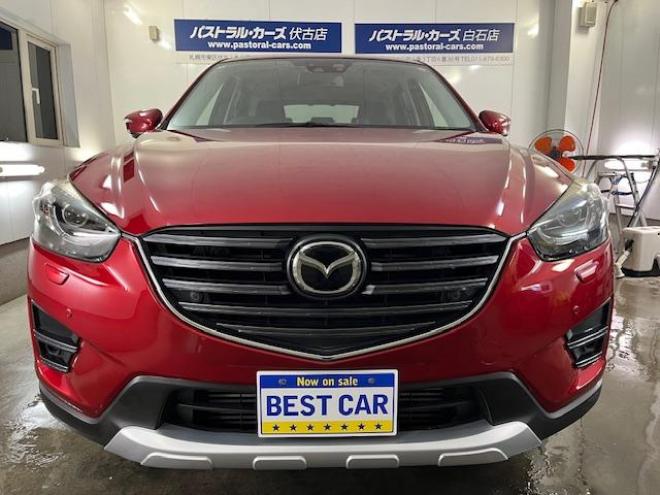 CX-5ＸＤ　Ｌパッケージ　本州仕入　ワンオーナー　寒冷地仕様　禁煙車　ＷＡＫＯＳバリアスコーティング済　スカイアクティブディーゼルターボ　純正１９インチＡＷ　社外１７ＡＷ＋スタッドレスタイヤ付　純正ナビ（フルセグ地デジ　ＤＶＤ再生　Ｂｌｕｅｔｏｏｔｈ）＋バックカメラ＆サイドカメラ　純正ブラックレザーシート　レーダークルーズコントロール　ブラインドスポット　車線逸脱警報　ＬＥＤヘッドライト　両席シートヒーター　アドバンスキー　横滑り防止装置　ＥＴＣ 4WD 2200 5Dr