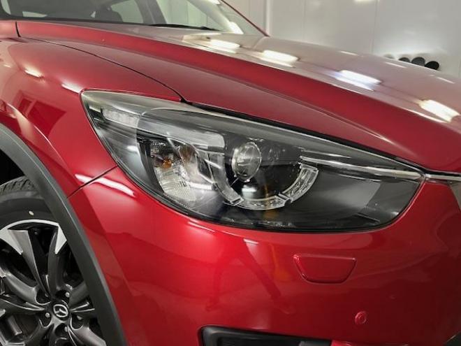 CX-5ＸＤ　Ｌパッケージ　本州仕入　ワンオーナー　寒冷地仕様　禁煙車　ＷＡＫＯＳバリアスコーティング済　スカイアクティブディーゼルターボ　純正１９インチＡＷ　社外１７ＡＷ＋スタッドレスタイヤ付　純正ナビ（フルセグ地デジ　ＤＶＤ再生　Ｂｌｕｅｔｏｏｔｈ）＋バックカメラ＆サイドカメラ　純正ブラックレザーシート　レーダークルーズコントロール　ブラインドスポット　車線逸脱警報　ＬＥＤヘッドライト　両席シートヒーター　アドバンスキー　横滑り防止装置　ＥＴＣ 4WD 2200 5Dr