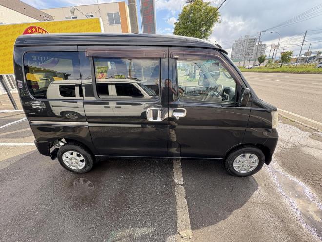 ハイゼットHIJET CARGO 4WD CRUSE HIGH ROOF　錆の少ない本州仕入　人気のビジネスパッケージ　　キーレス　Bluetoothフルセグナビ　電動格納　ETC　バイザー　アルミ　エンジンオイル交換　ATF交 4WD 660 5Dr