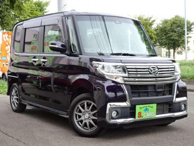 タントカスタム X トップエディション SAII 4WD　本州車　保証1年/走行距離無制限　4WD　パワースライドドア　純正8型ナビ　地デジ　Bluetooth接続　バックカメラ　スマートアシスト　衝突軽減　レーンキープアシスト　LEDヘッドライト　ETC　ハーフレザーシート 660