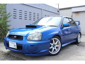 インプレッサ　STI 2.0 WRX 4WD　6速マニュアル・ナビ・キーレス・社外マフラー・ローダウン・Tベル済み・R9/7月 2000