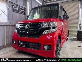 N-BOX　カスタムG Lパッケージ 2トーンカラースタイル 4WD　夏冬タイヤ　両側Pスライド 660
