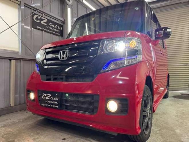 N-BOXカスタムG Lパッケージ 2トーンカラースタイル 4WD　夏冬タイヤ　両側Pスライド 660