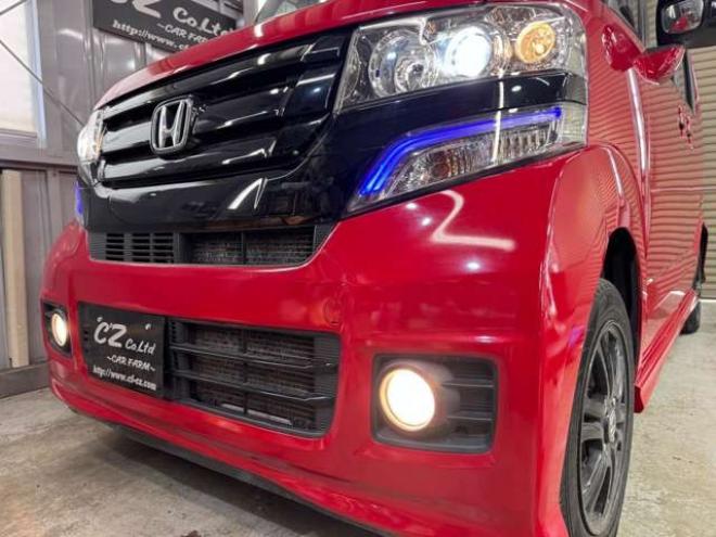 N-BOXカスタムG Lパッケージ 2トーンカラースタイル 4WD　夏冬タイヤ　両側Pスライド 660