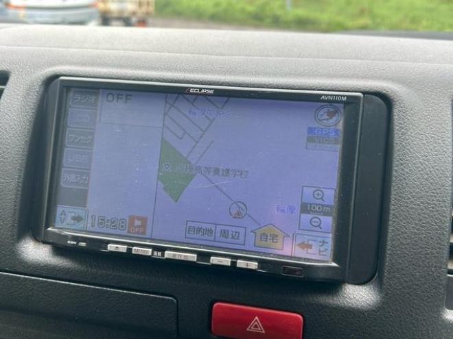 ハイエースバン　ドライブレコーダー　ナビ　ＴＶ　両側スライドドア　ＡＴ　ＣＤ　ＵＳＢ　エアコン　パワーウィンドウ　運転席エアバッグ 4WD 3000(D) 5Dr