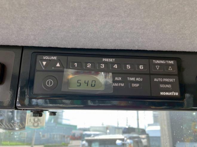 ホイールローダコマツ　未使用　WA50-8　マルチプラウ仕様