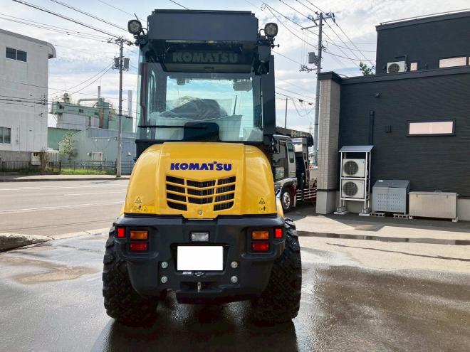 ホイールローダコマツ　未使用　WA50-8　マルチプラウ仕様