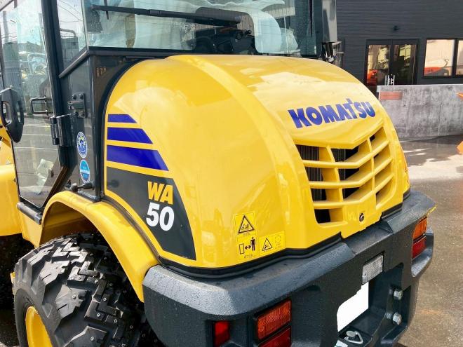 ホイールローダコマツ　未使用　WA50-8　マルチプラウ仕様