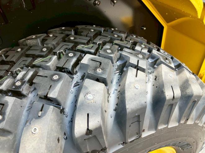 ホイールローダコマツ　未使用　WA40-8　マルチプラウ仕様