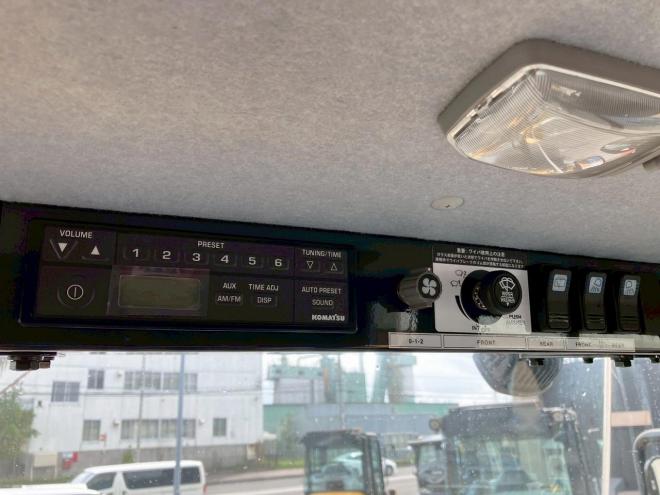 ホイールローダコマツ　未使用　WA40-8　ワンタッチバケツ