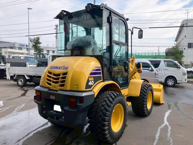 ホイールローダコマツ　未使用　WA40-8　ワンタッチバケツ