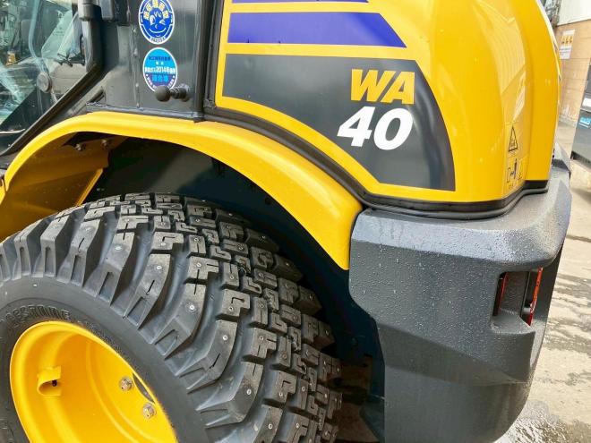 ホイールローダコマツ　未使用　WA40-8　ワンタッチバケツ