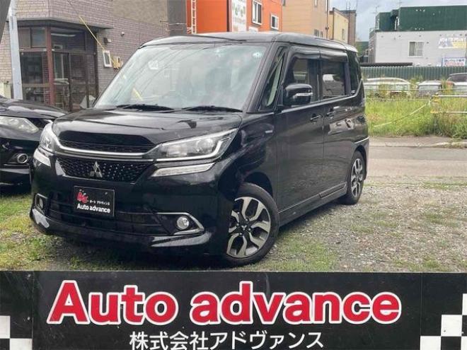 デリカD：2 カスタムハイブリッドＭＶ　４ＷＤ　バックカメラ　ＴＶ　両側電動スライドドア　オートクルーズコントロール　レーンアシスト　衝突被害軽減システム　アルミホイール　オートライト　ＬＥＤヘッドランプ　スマートキー　アイドリングストップ 4WD 1200 5Dr