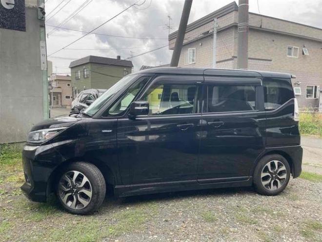 デリカD：2 カスタムハイブリッドＭＶ　４ＷＤ　バックカメラ　ＴＶ　両側電動スライドドア　オートクルーズコントロール　レーンアシスト　衝突被害軽減システム　アルミホイール　オートライト　ＬＥＤヘッドランプ　スマートキー　アイドリングストップ 4WD 1200 5Dr