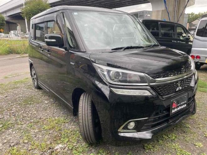 デリカD：2 カスタムハイブリッドＭＶ　４ＷＤ　バックカメラ　ＴＶ　両側電動スライドドア　オートクルーズコントロール　レーンアシスト　衝突被害軽減システム　アルミホイール　オートライト　ＬＥＤヘッドランプ　スマートキー　アイドリングストップ 4WD 1200 5Dr