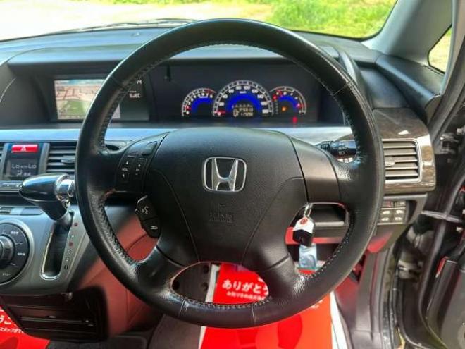 エリシオン2.4 G エアロ HDDナビスペシャルパッケージ 4WD　ABS　バックカメラ　盗難防止装置　エアコン　パワステ　パワーウィンドウ　HDDナビ　ETC　キーレス　3列シート　両側電動スライドドア　アルミホイール　DVD再生　CD　フォグランプ 2400