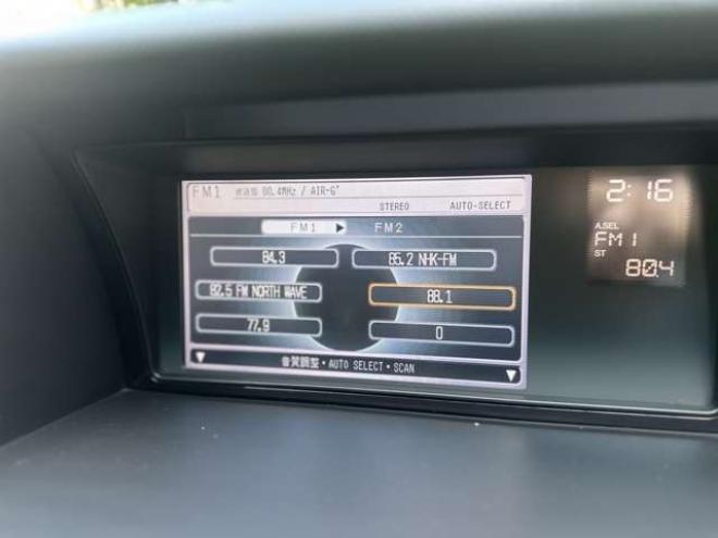 エリシオン2.4 G エアロ HDDナビスペシャルパッケージ 4WD　ABS　バックカメラ　盗難防止装置　エアコン　パワステ　パワーウィンドウ　HDDナビ　ETC　キーレス　3列シート　両側電動スライドドア　アルミホイール　DVD再生　CD　フォグランプ 2400