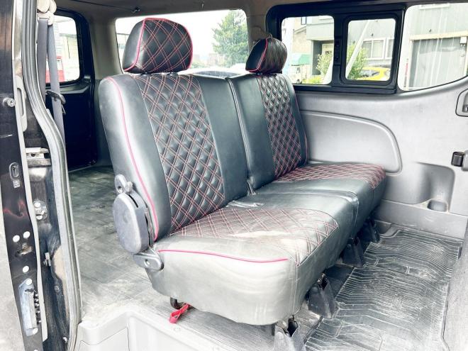 キャラバンバン5Dバン2.5DTプレミアムGXロング 4WD　ローンが不安な方＜優遇ローン＞寒冷地仕様　両側スライドドア　社外ナビ　フルセグTV 4WD
