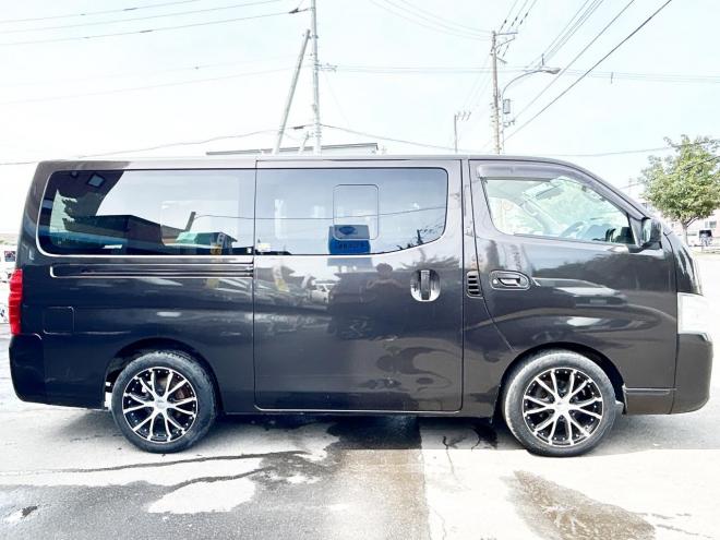 キャラバンバン5Dバン2.5DTプレミアムGXロング 4WD　ローンが不安な方＜優遇ローン＞寒冷地仕様　両側スライドドア　社外ナビ　フルセグTV 4WD
