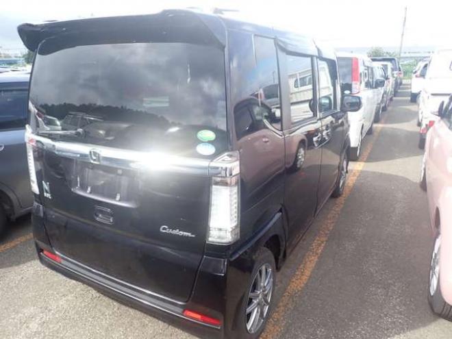 N-BOXカスタムG Lパッケージ 4WD　検9/9ナビパワスラ夏冬タイヤアルミ革調シートカバー 660