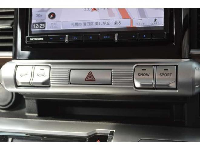 クロスビー1.0 ハイブリッド MZ ブラウンアクセントパッケージ装着車 4WD　ワンオーナー車ハイブリッド4WDターボセーフティサポート搭載ブラウンアクセントパッケージ8インチナビTVバックカメラHDMIミラーリングLEDライトETCアダプティブクルーズコントロール 1000