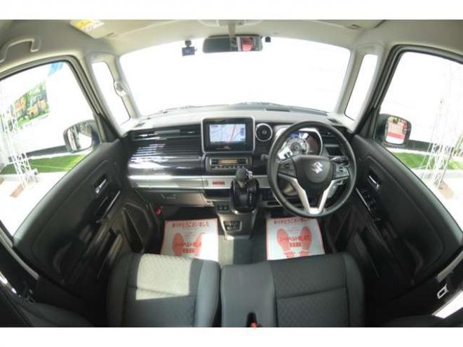 スペーシアカスタム ハイブリッド XS 4WD　レンタアップ車ハイブリット4WDセーフティサポート搭載アイドリングストップ横滑り防止装置アダプティブクルーズコントロールSDナビTVバックカメラハイビームアシストLEDドライブレコーダー 660