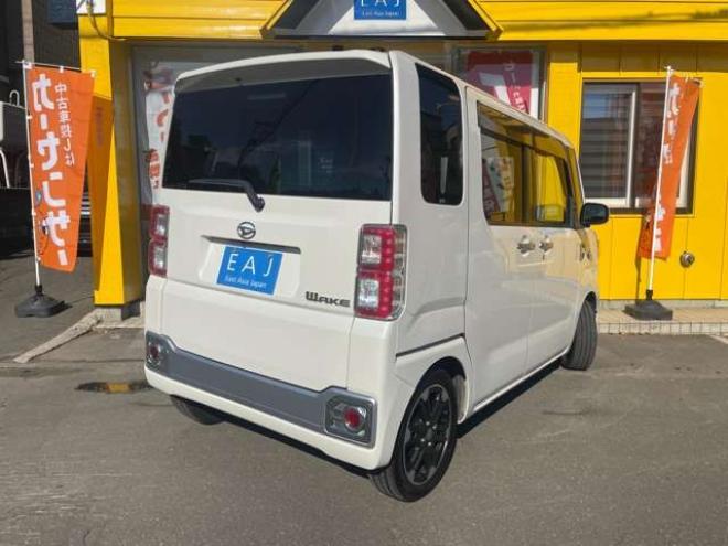 ウェイクG SA 4WD　1年走行距離無制限保証/ターボ/Bluetooth/純正8インチナビ/フルセグTV/両側パワースライドドア/バックカメラ/エンジンスターター/ドライブレコーダー/ETC/シートヒーター/修復歴無し/車検・令和8年6月/法定整備付き 660