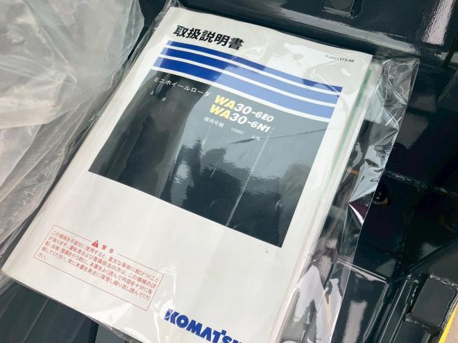 ホイールローダコマツ　中古　WA30-6E0