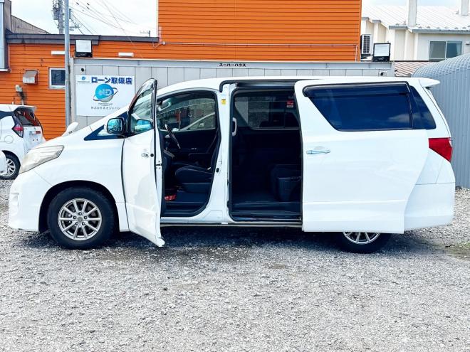 アルファード2.4 240SプライムセレクションⅡ 4WD　ローンが不安な方＜優遇ローン＞本州仕入 1年保証　両側パワースライドドア