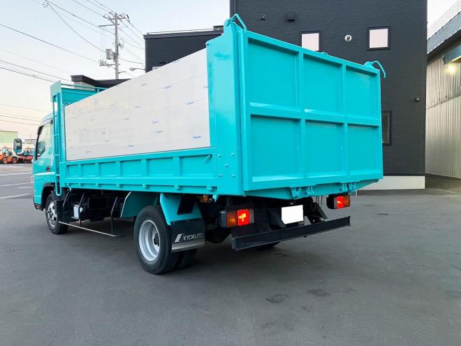 キャンター中古　ワイドファームダンプ　土砂禁ダンプ