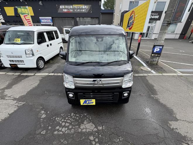 エブリィEVERY WAGON 4WD PZ-TURBO SP HIGH ROOF　本州仕入　寒冷地仕様　リビルトエンジン交換済　レーダーブレーキ　ワンタッチ両側パワースライドドア　HID　エンスタ　フォグランプ　　PUSH START スペアー有　オートステップ　純正フルセグナビ　Bluetooth バイザー　エンジンオイル交換　オートマオイル交換 4WD 660 5Dr