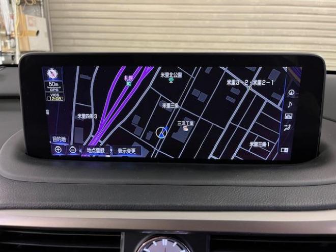 レクサスＲＸ４５０ｈ　Ｆスポーツ　本州仕入　レクサスセーフティセンス　寒冷地仕様　禁煙車　純正２０インチＡＷ　社外１８ＡＷ＋スタッドレスタイヤ付　　電動パノラマルーフ　純正ブラックレザーシート　純正ナビ（フルセグ地デジ　ＤＶＤ再生　Ｂｌｕｅｔｏｏｔｈ対応）＋バックカメラ＋全方位カメラ　パワーバックドア　プリクラッシュセーフティ　レーダークルーズコントロール　シートヒーター＆クーラー　純正ドラレコ　カードキー　ステアリングヒーター　両席パワーシート　ＥＴＣ 4WD 3500 5Dr