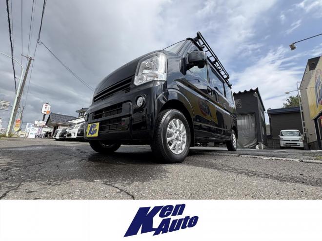 NV100クリッパーNV100クリッハ゜ー 4WD GX TURBO  high roof本州仕入　TURBO　寒冷地仕様　ブレーキアシスト　VSC　デスプレイオーディオ　ルーフキャリア　フォグランプ　アルミホイル　キーレス　ETC レザー調シートカバー　エンジンオイル交換　ATF交換　 4WD 660 ５Dr